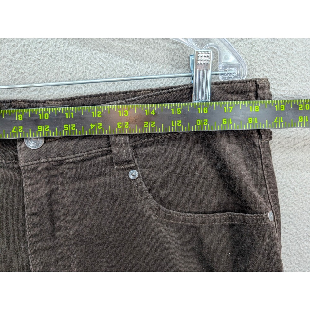 Brothers & Sons Men's Corduroy Pants Size 36x32 Brown Relaxed Fit Casual Stretch - Picture 5 of 9